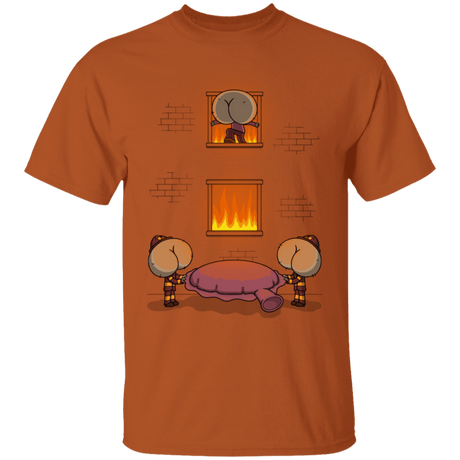 T-Shirts Texas Orange / S Butt Jump T-Shirt