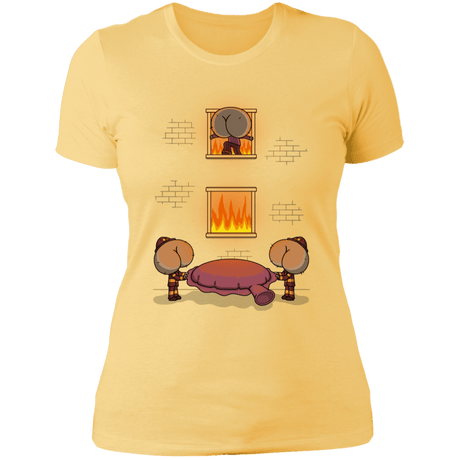 T-Shirts Banana Cream/ / S Butt Jump Women's Premium T-Shirt