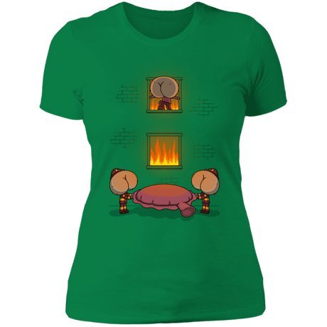 T-Shirts Kelly Green / S Butt Jump Women's Premium T-Shirt