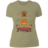 T-Shirts Light Olive / S Butt Jump Women's Premium T-Shirt