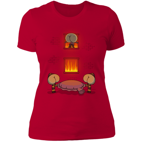 T-Shirts Red / S Butt Jump Women's Premium T-Shirt