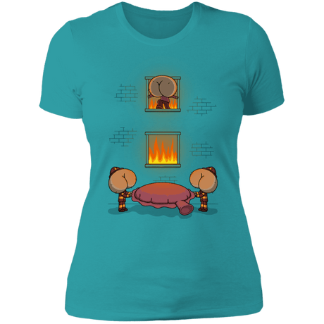 T-Shirts Tahiti Blue / S Butt Jump Women's Premium T-Shirt