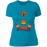T-Shirts Turquoise / S Butt Jump Women's Premium T-Shirt