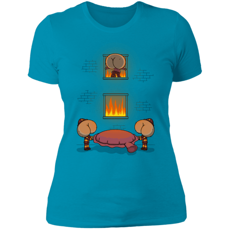 T-Shirts Turquoise / S Butt Jump Women's Premium T-Shirt