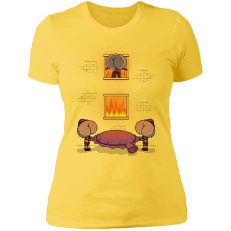 T-Shirts Vibrant Yellow / S Butt Jump Women's Premium T-Shirt