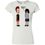 T-Shirts White / S butt.. Junior Slimmer-Fit T-Shirt