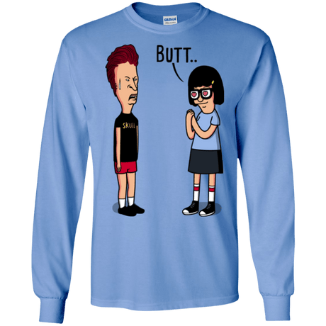 T-Shirts Carolina Blue / S butt.. Men's Long Sleeve T-Shirt