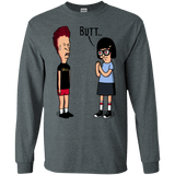 T-Shirts Dark Heather / S butt.. Men's Long Sleeve T-Shirt