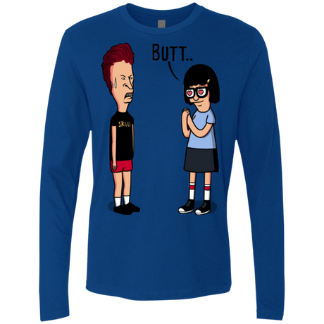 T-Shirts Royal / S butt.. Men's Premium Long Sleeve