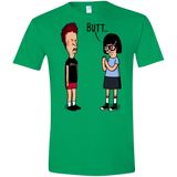 T-Shirts Irish Green / S butt.. Men's Semi-Fitted Softstyle