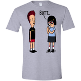 T-Shirts Sport Grey / X-Small butt.. Men's Semi-Fitted Softstyle