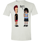 T-Shirts White / X-Small butt.. Men's Semi-Fitted Softstyle