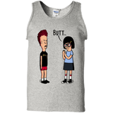 T-Shirts Ash / S butt.. Men's Tank Top