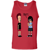 T-Shirts Red / S butt.. Men's Tank Top