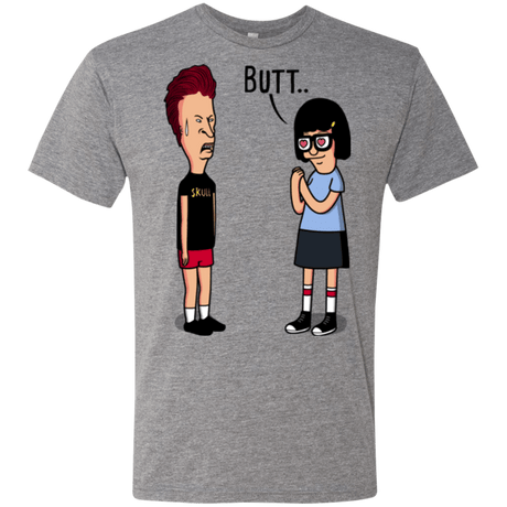 T-Shirts Premium Heather / S butt.. Men's Triblend T-Shirt