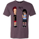T-Shirts Vintage Purple / S butt.. Men's Triblend T-Shirt
