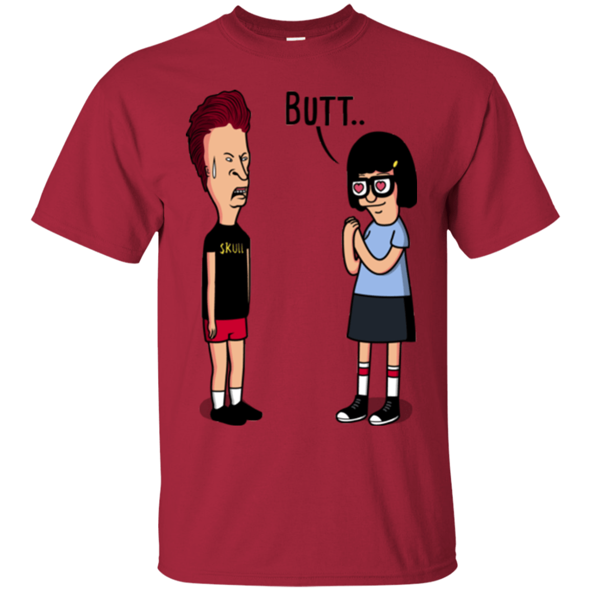 T-Shirts Cardinal / S butt.. T-Shirt