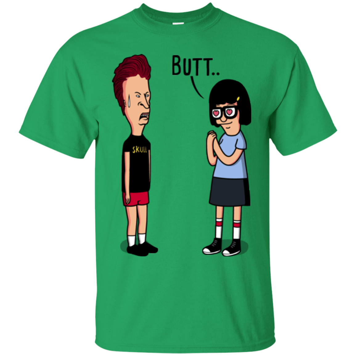 T-Shirts Irish Green / S butt.. T-Shirt