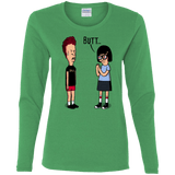 T-Shirts Irish Green / S butt.. Women's Long Sleeve T-Shirt