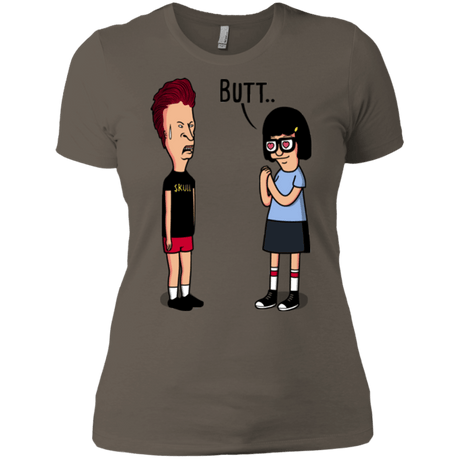 T-Shirts Warm Grey / X-Small butt.. Women's Premium T-Shirt