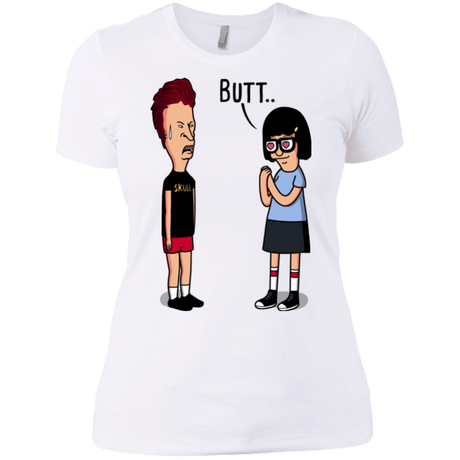 T-Shirts White / X-Small butt.. Women's Premium T-Shirt