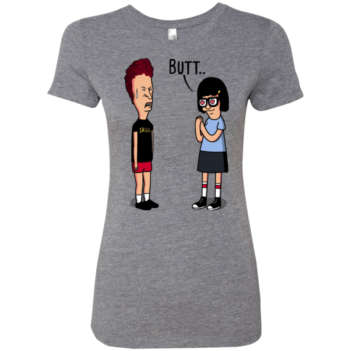 T-Shirts Premium Heather / S butt.. Women's Triblend T-Shirt