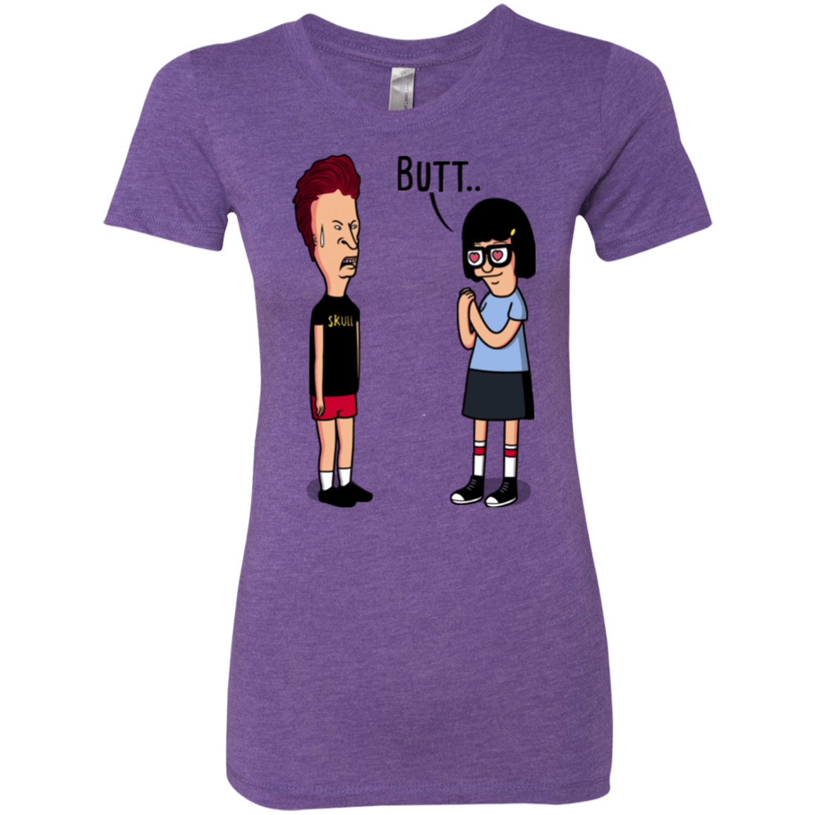 T-Shirts Purple Rush / S butt.. Women's Triblend T-Shirt