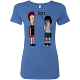 T-Shirts Vintage Royal / S butt.. Women's Triblend T-Shirt