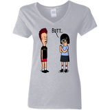 T-Shirts Sport Grey / S butt.. Women's V-Neck T-Shirt