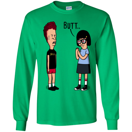 T-Shirts Irish Green / YS butt.. Youth Long Sleeve T-Shirt