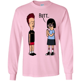 T-Shirts Light Pink / YS butt.. Youth Long Sleeve T-Shirt