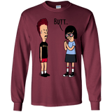 T-Shirts Maroon / YS butt.. Youth Long Sleeve T-Shirt