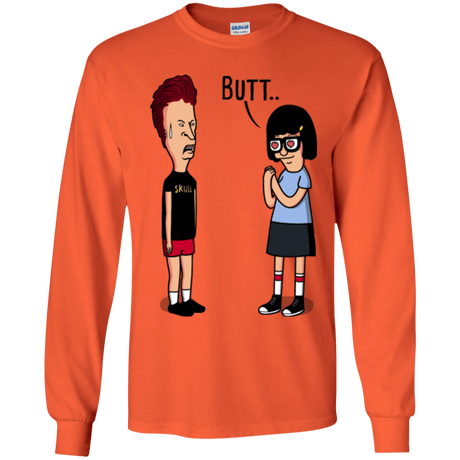 T-Shirts Orange / YS butt.. Youth Long Sleeve T-Shirt