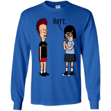 T-Shirts Royal / YS butt.. Youth Long Sleeve T-Shirt