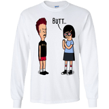 T-Shirts White / YS butt.. Youth Long Sleeve T-Shirt