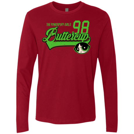 T-Shirts Cardinal / Small Buttercup Men's Premium Long Sleeve