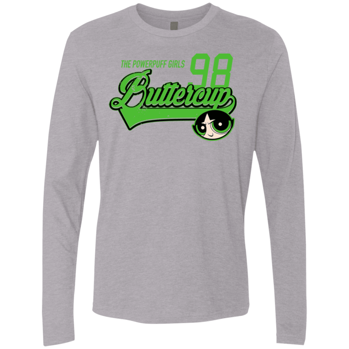 T-Shirts Heather Grey / Small Buttercup Men's Premium Long Sleeve