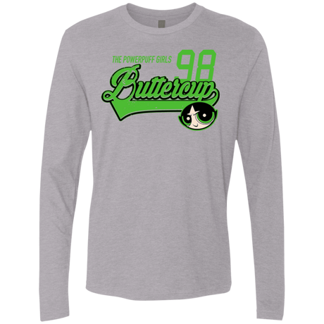 T-Shirts Heather Grey / Small Buttercup Men's Premium Long Sleeve