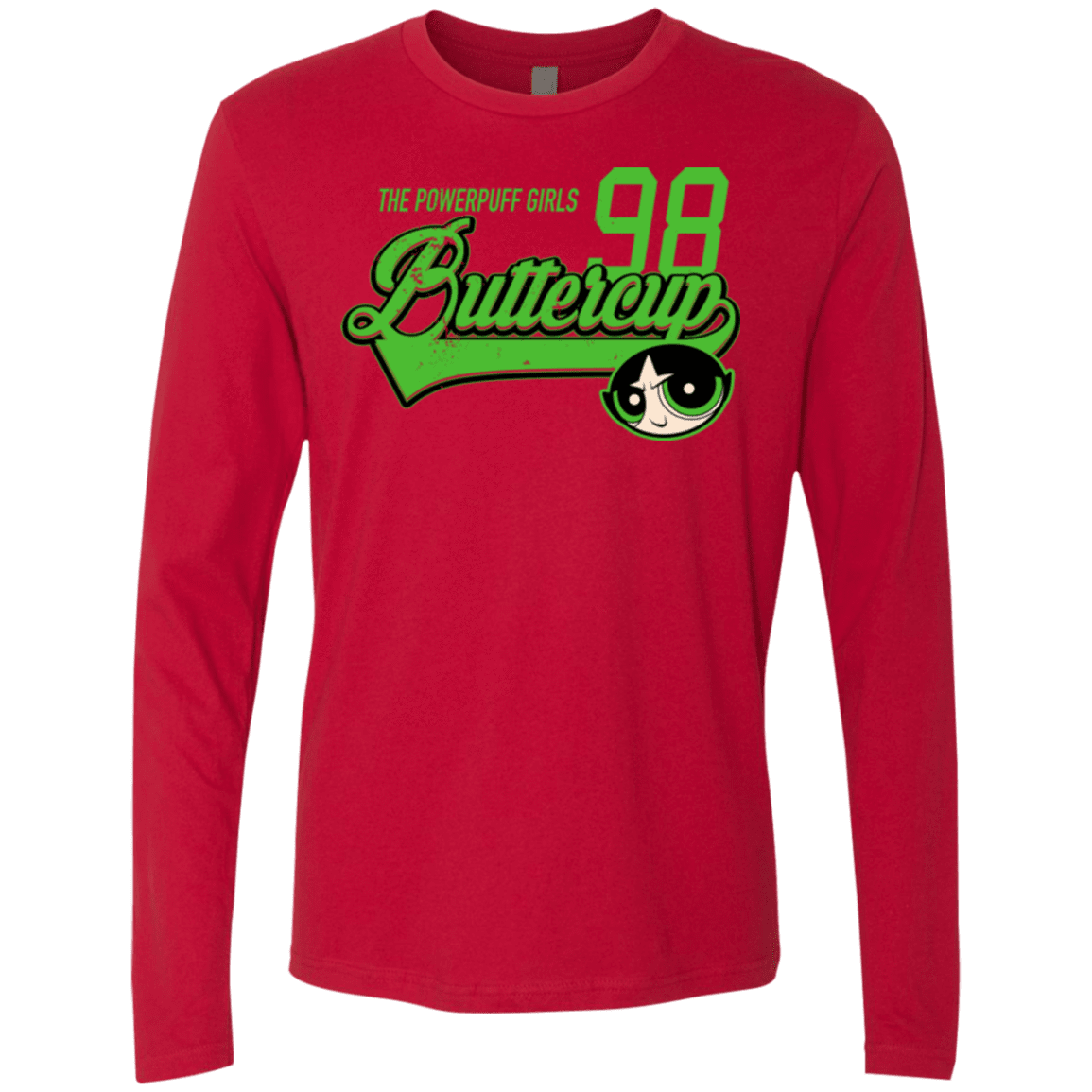 T-Shirts Red / Small Buttercup Men's Premium Long Sleeve