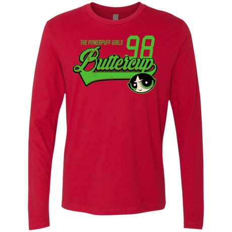 T-Shirts Red / Small Buttercup Men's Premium Long Sleeve