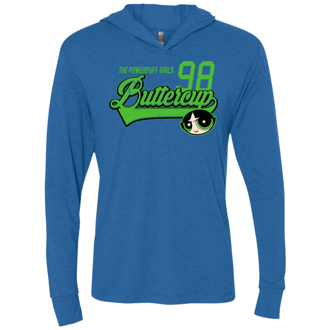 T-Shirts Vintage Royal / X-Small Buttercup Triblend Long Sleeve Hoodie Tee