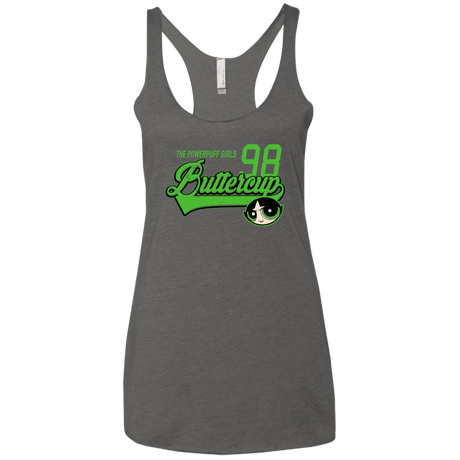 T-Shirts Premium Heather / X-Small Buttercup Women's Triblend Racerback Tank