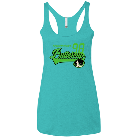 T-Shirts Tahiti Blue / X-Small Buttercup Women's Triblend Racerback Tank
