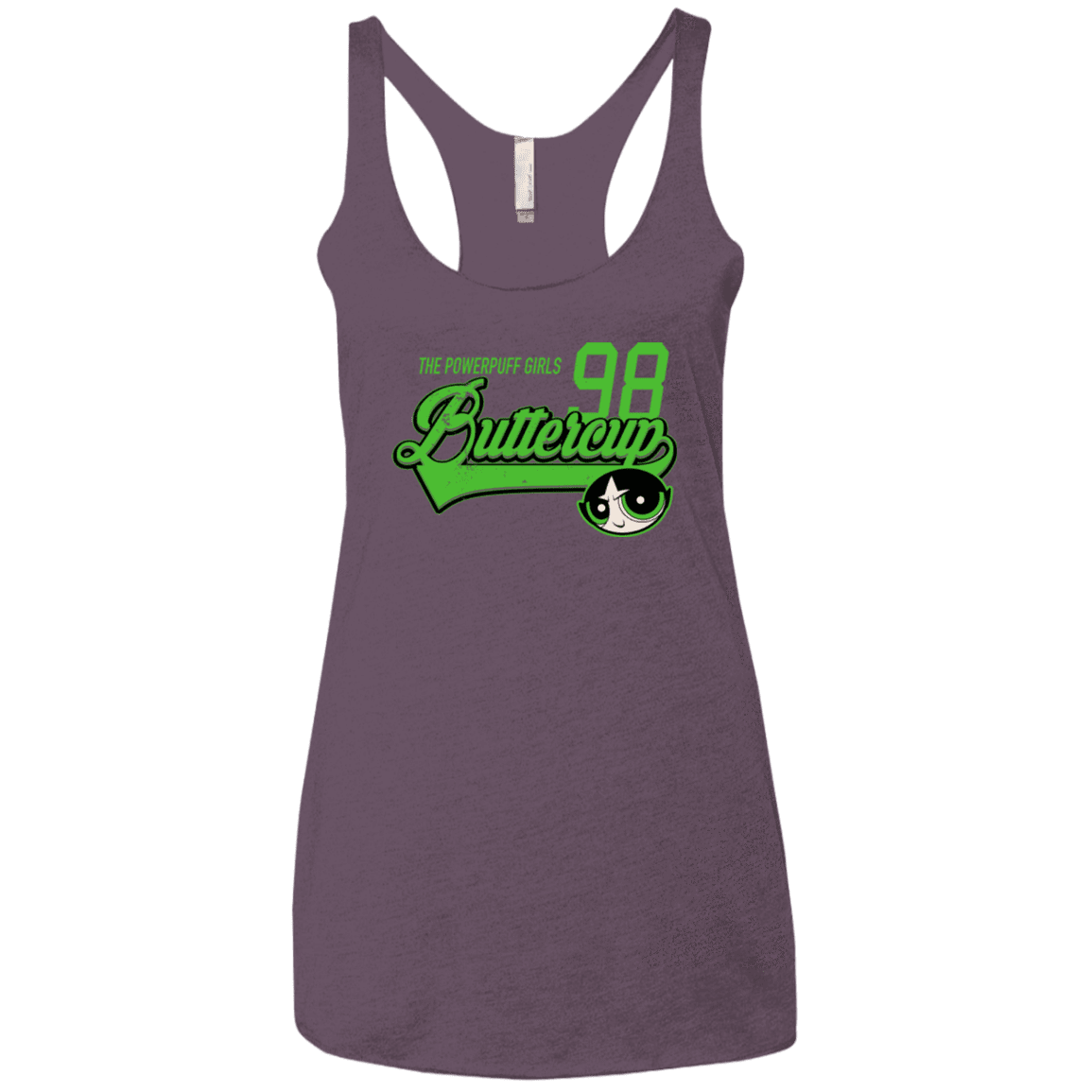 T-Shirts Vintage Purple / X-Small Buttercup Women's Triblend Racerback Tank