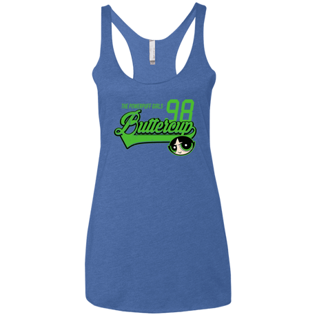T-Shirts Vintage Royal / X-Small Buttercup Women's Triblend Racerback Tank