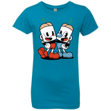 T-Shirts Turquoise / YXS Butthead Girls Premium T-Shirt