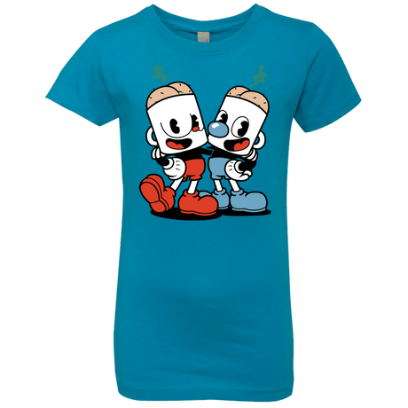 T-Shirts Turquoise / YXS Butthead Girls Premium T-Shirt