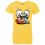 T-Shirts Vibrant Yellow / YXS Butthead Girls Premium T-Shirt