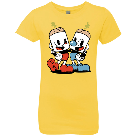 T-Shirts Vibrant Yellow / YXS Butthead Girls Premium T-Shirt