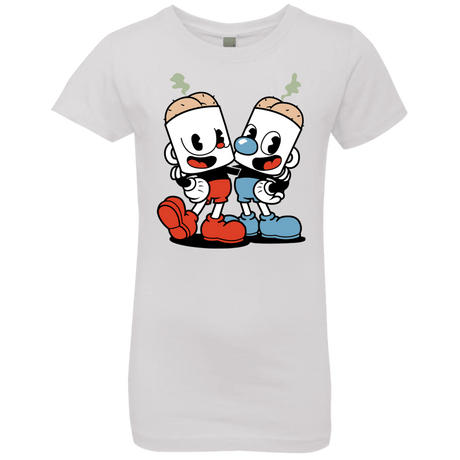 T-Shirts White / YXS Butthead Girls Premium T-Shirt